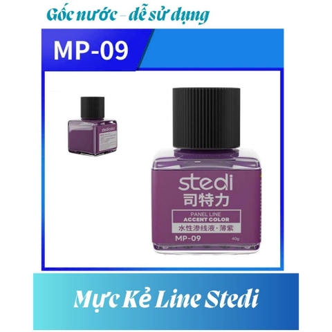 Lọ kẻ line / lằn chìm Panel line Accent Color Khô Chậm Stedi