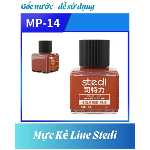 Lọ kẻ line / lằn chìm Panel line Accent Color Khô Chậm Stedi