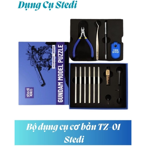 Bộ dụng cụ cơ bản TZ-01 Stedi - Dụng cụ lắp ráp mô hình