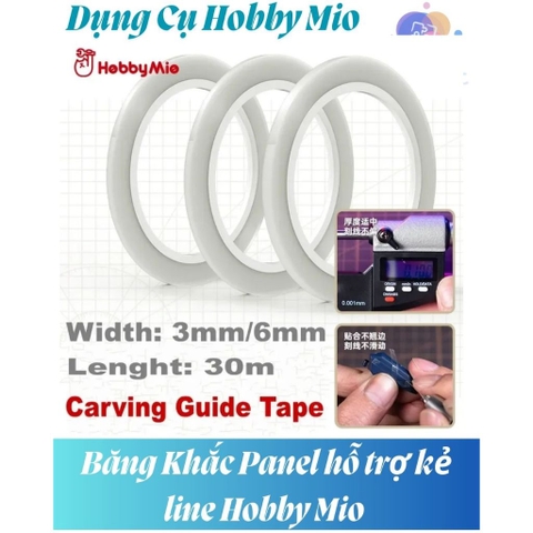Băng Khắc Panel hỗ trợ kẻ line Hobby Mio - Dụng Cụ Mô Hình