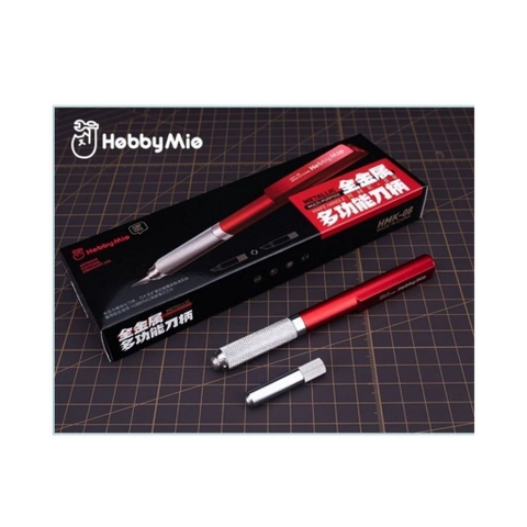Tay cầm dao đa năng HMK-08 (loại kim loại) Hobby Mio - Dụng Cụ Mô Hình