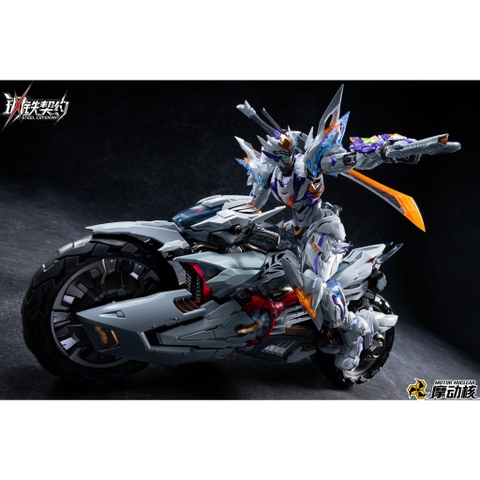Mô Hình Die Cast MNZ GT01 White Tiger Motor Nuclear