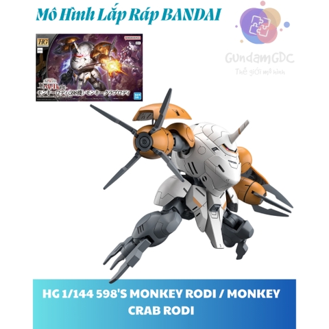 Mô hình lắp ráp Gundam HG 1/144 598'S MONKEY RODI / MONKEY CRAB RODI Bandai 4573102691743