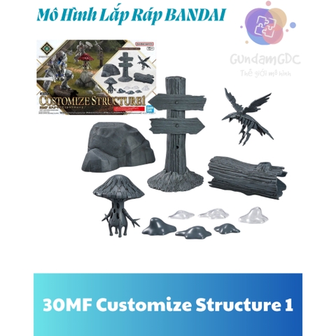 Phụ Kiện Mô Hình Lắp Ráp 30MF CUSTOMIZE STRUCTURE1 Bandai 4573102691644