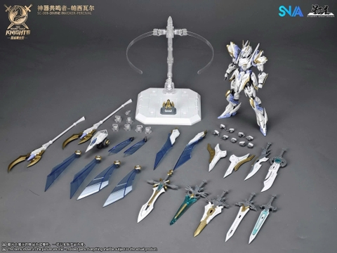 Mô Hình Lắp Ráp SNAA BE 1/144 SC-009 DIVINE INVOKER-PERCIVAL (Bản Cao Cấp Full Đồ)