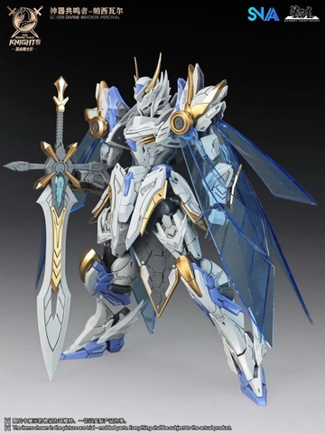 Mô Hình Lắp Ráp SNAA BE 1/144 SC-009 DIVINE INVOKER-PERCIVAL (Bản Cao Cấp Full Đồ)