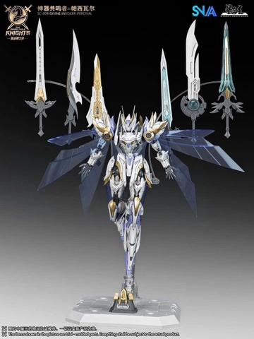 Mô Hình Lắp Ráp SNAA BE 1/144 SC-009 DIVINE INVOKER-PERCIVAL (Bản Cao Cấp Full Đồ)