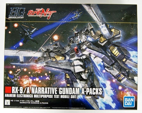 Mô Hình Lắp Ráp HGUC 1/144 NARRATIVE GUNDAM A-PACKS Bandai 4573102553652