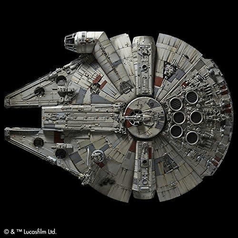 Mô hình Lắp Ráp Bandai Star Wars 1/72 Perfect Grade Millennium Falcon [2375614]