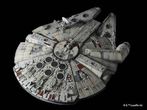 Mô hình Lắp Ráp Bandai Star Wars 1/72 Perfect Grade Millennium Falcon [2375614]