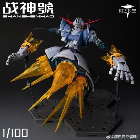 Mô hình lắp ráp Zhan Shen Hao 1/100 RG Zeong Bản thường ( Tặng kèm base, effect) | hãng A Baoa Qu Model