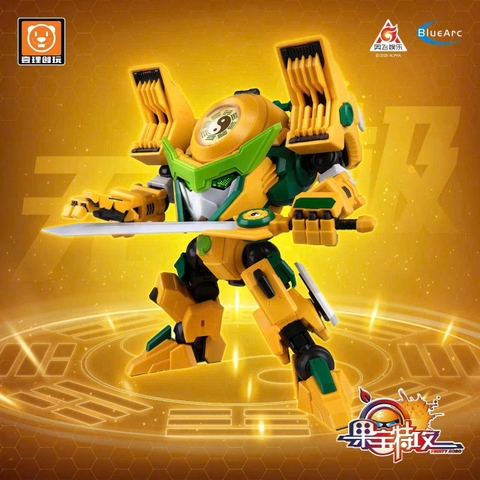 Mô Hình Lắp Ráp Sư Phụ Chuối - Chuối Pháp Sư Chính Hãng Yili Chuangwan Robo Trái Cây
