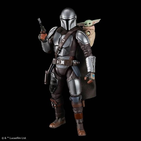 Mô Hình Lắp Ráp 1/12 THE MANDALORIAN AND GROGU [STAR WARS: THE MANDALORIAN AND GROGU] 4573102725387