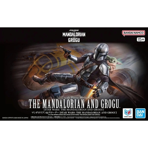 Mô Hình Lắp Ráp 1/12 THE MANDALORIAN AND GROGU [STAR WARS: THE MANDALORIAN AND GROGU] 4573102725387