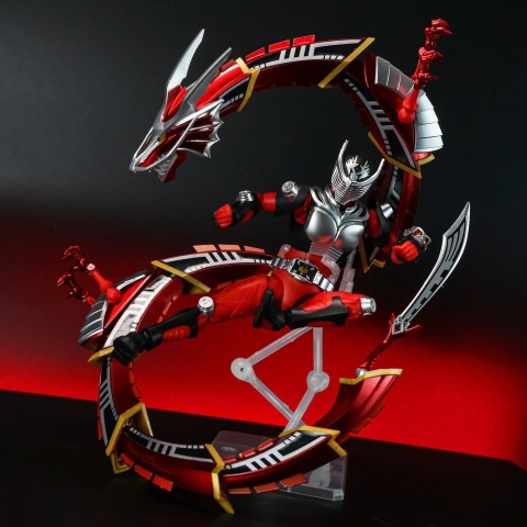 Mô Hình Lắp Ráp Figure Rise Masked Rider Ryuki Kamen Ace Studio 61557 ( Kèm Rồng Dragredder )