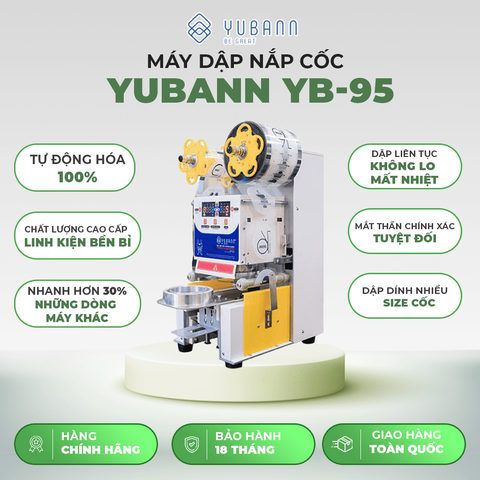 Máy dập nắp cốc Yubann 95A