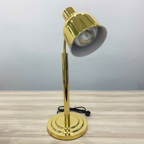 Đèn hâm nóng thức ăn đế inox màu vàng 121852