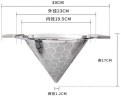 Phếu lọc trà Inox thép 304 - UNi