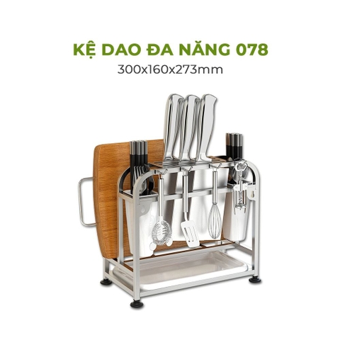 Kệ Dao Có Khay Hứng Nước KD078