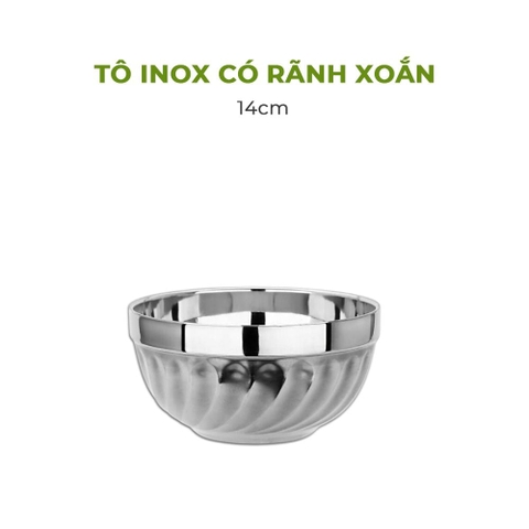 Tô Inox Xoắn 2 Lớp Cherry