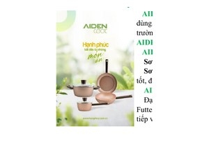 AIDEN COOK - NỒI HỢP KIM NHÔM ĐÁY TỪ 20CM Cherry