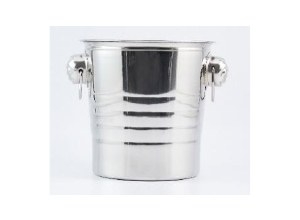 XÔ ĐÁ INOX 2 QUAI 21CM Cherry