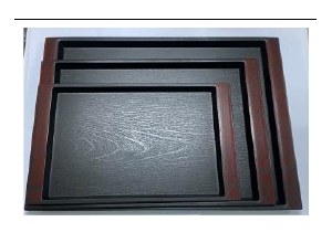 KHAY NHỰA KIỂU NHẬT 32X19CM Cherry