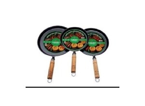 CHẢO GANG ĐÚC NGUYÊN KHỐI 23CM Cherry