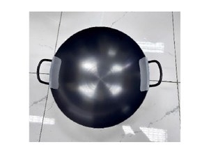CHẢO SẮT 2 QUAI (LOẠI ĐEN) 40CM Cherry