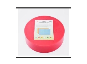 THỚT NHỰA TRÒN DÀY 5CM 35CM Cherry