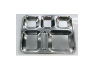 CHERRY-KHAY PHẦN INOX 6 NGĂN SÂU 35.5x28x3CM