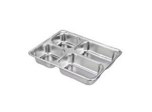 CHERRY-KHAY PHẦN INOX 4 NGĂN SÂU 28x22x3.9CM