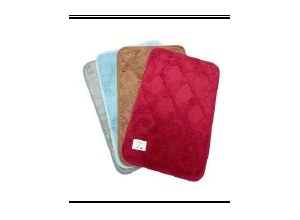 CHERRY - THẢM VẢI NHUNG HỌA TIẾT (Ô VUÔNG - 4344-2) NEW 40X60CM