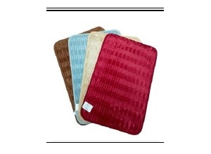 CHERRY - THẢM VẢI NHUNG HỌA TIẾT (MẮT TRE - 4344-3) NEW 40X60CM