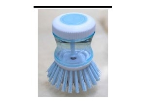 CHERRY-BÀN CHẢI NHỰA NHẤN XÀ PHÒNG JM5003 10CM