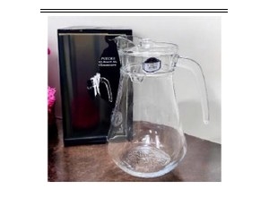 BÌNH THỦY TINH EO TRƠN 1300ML Cherry