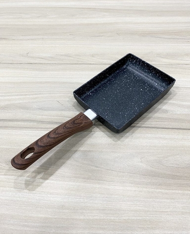 Chảo chống dính CN cán gỗ 13x18cm 1318