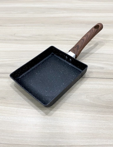 Chảo chống dính CN cán gỗ 15x18cm 1518