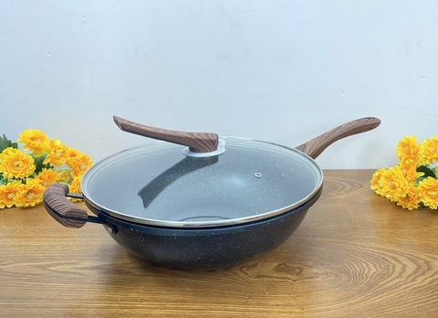 Chảo chống dính sâu lồng có nắp 36cm 101823