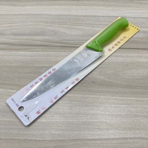 Dao bếp cán nhựa xanh lá FS-012GR