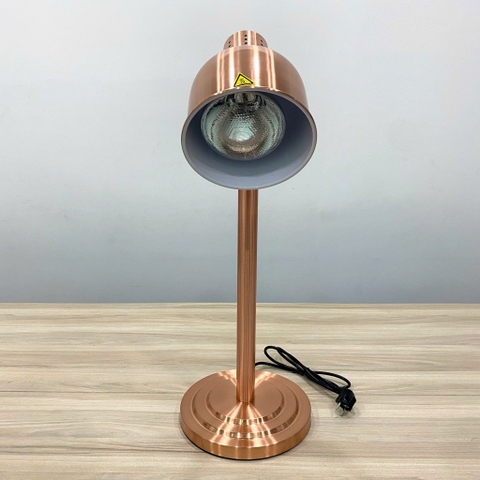 Đèn hâm nóng thức ăn mặt inox, bóng đồng 121851G