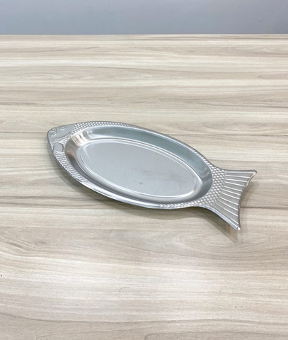 Dĩa cá inox trắng YP35