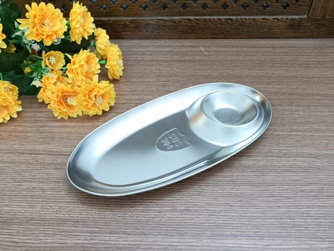 Dĩa Oval inox lớn DXCD30402