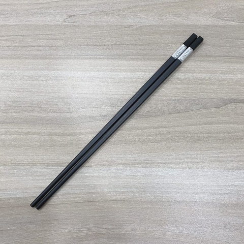 Đũa đầu vuông 3 lá bạc J20-01