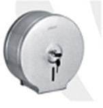 Hộp đựng khăn giấy inox mờ  tròn CVB107S