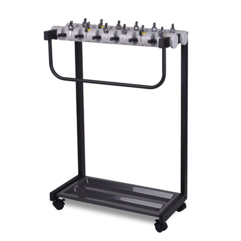 Kệ dù 12 ô có khóa Đen I008