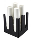 Kệ úp ly nhựa 4 ngăn vuông XS3003