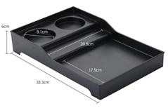 Khay nhựa đen Amenity 9920