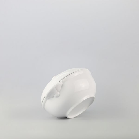 Bộ thố cơm oval có nắp 10.5