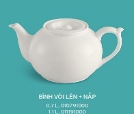 Bình trà 0.7 L vòi lên + nắp Minh Long - MISC-ASSORTMENT LYS